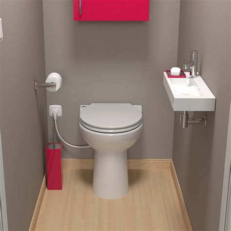 Macerating Toilet Suite Sanicompact® 43 From Saniflo
