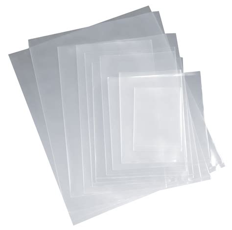Bags Polyplastic Flat Clear Poly Bag 8 Mil Various Sizes