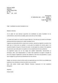 Candidature en licence aes une lettre de motivation contenant l. Cover Letter Example: Lettre De Motivation Gratuite Deavs