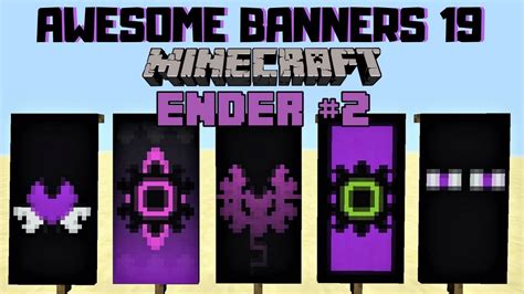 5 Awesome Minecraft Banner Designs With Tutorial 19 Youtube