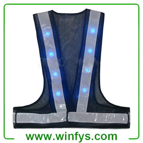 Having a safe working environment is essential for any business and wearing navy blue mesh safety vest. Led Navy Blue Reflective Safety Vest Navy Blue Led Safety Vests
