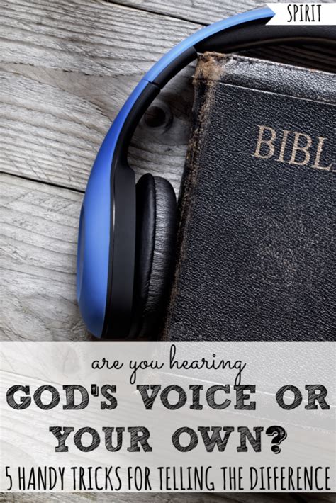Are You Hearing Gods Voice Or Your Own How To Know