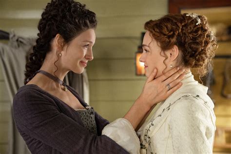 Outlander Season Episode Caitriona Balfe Claire Randall Fraser Sophie Skelton Brianna