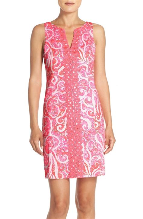 Lilly Pulitzer® Ryder Beaded Cotton Sheath Dress Nordstrom Lil