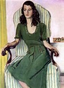 Portrait of Elizabeth by Wyndham Lewis on artnet