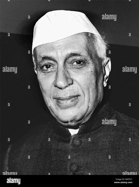 Indian Prime Minister Jawaharlal Nehru In 1960 Portrait By