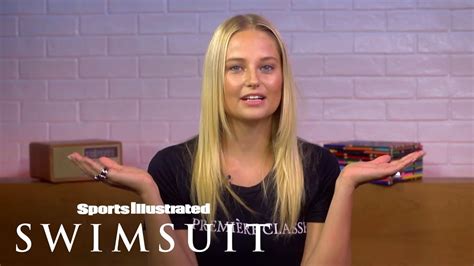 Genevieve Morton Plays Never Have I Ever Sports Illustrated Swimsuit YouTube