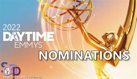 49th Annual Daytime Emmy Nominations Announced Daytime Emmys On Soap