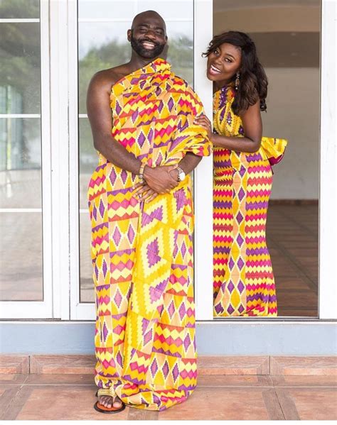 Ghanaian Kente Bridal Ideas For Traditional African Weddings Mammypi African Print Dress