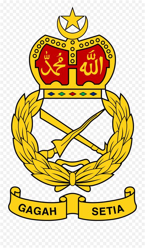 Malaysian Army Wikipedia Logo Tentera Darat Malaysia Pngarmy Logo
