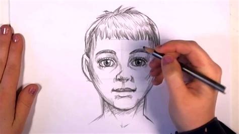 Maybe you would like to learn more about one of these? How to draw realistic looking anime kid baby boy face video tutorial step wise | Rock Draw