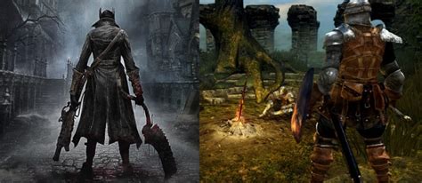 Bloodborne Vs Dark Souls Gameplay Comparison Each Game Has Own