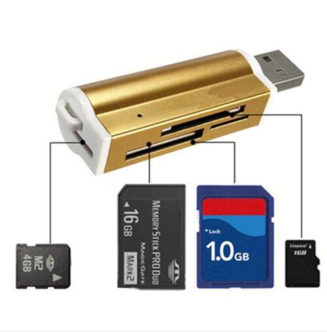 Jun 18, 2021 · the best memory card readers are an easy way to make sure you can always get your images off your camera. Best selling Aluminum All in one USB 2.0 Multi Memory Card Reader for Micro SD/TF M2 MMC SDHC MS ...
