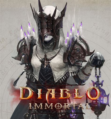 Artstation Diablo Immortal Corrupted Zakarum Cosmetics