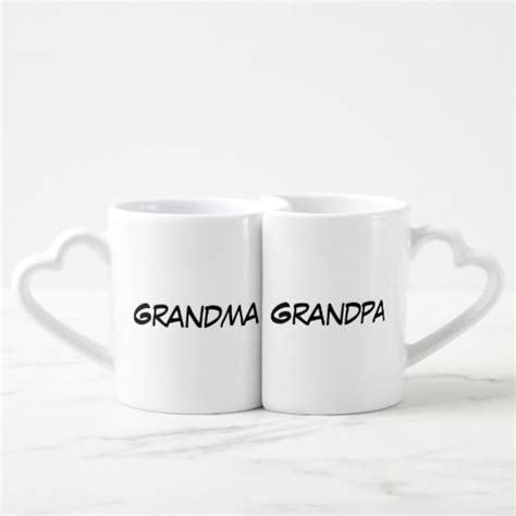 Grandmagrandpa Nesting Mug Set Zazzle