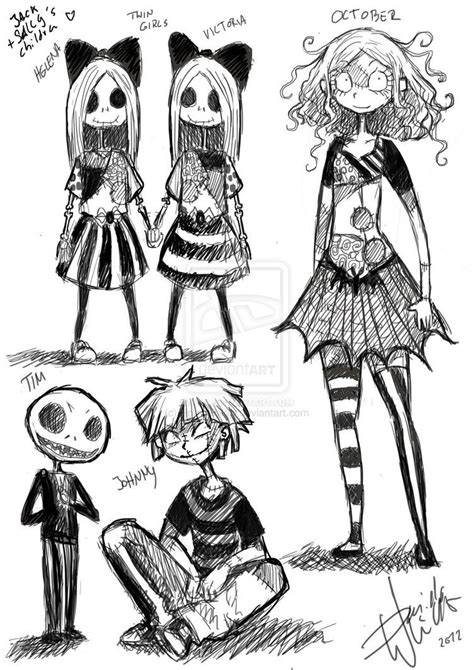Jack And Sallys Children Characterdesign By Horrorpillow On Deviantart