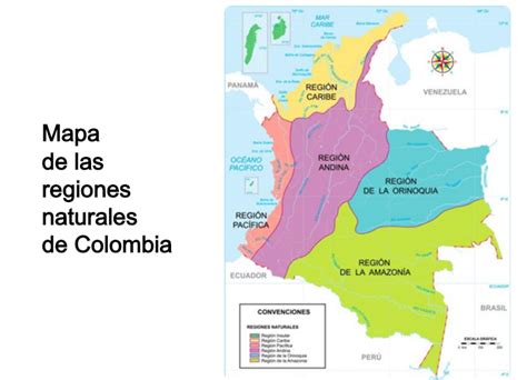 Ciencias Sociales ¿qué Son Las Regiones Geográficas De Colombia