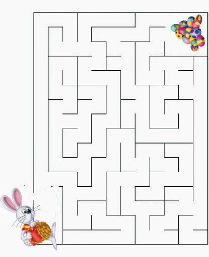 Plansa Educativa Labirint 1 609 Easter Kids Easter Coloring Pages