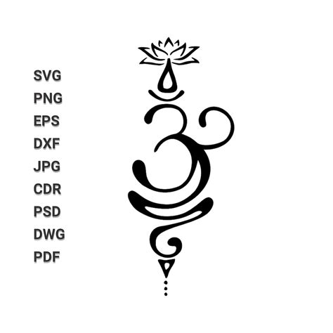 Sanskrit Symbol For Breathe Buddhist Sanskrit Anxiety Breathe Symbol