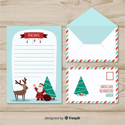 Select from premium envelope from santa of the highest quality. Waving santa christmas envelope | Free Vector