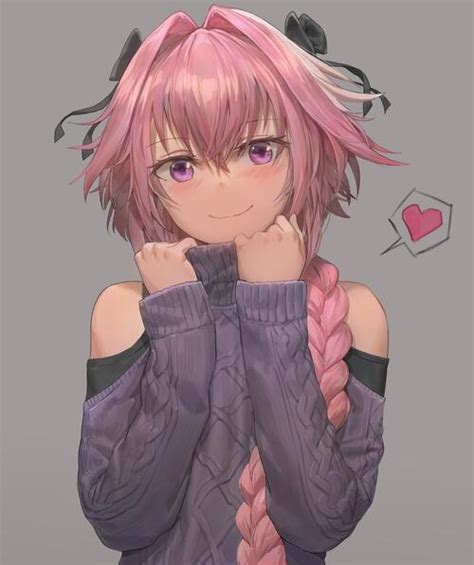 Wallpaper Pink Hair Smiling Braid Cute Fate Apocrypha Pictures From Fonwall