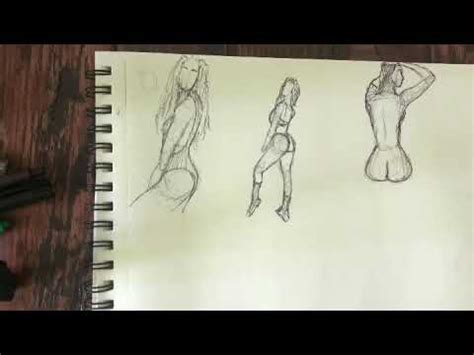 How To Draw A Girl Nude Pt 4 YouTube
