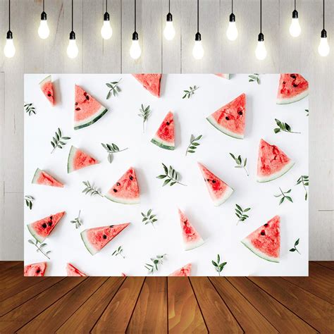 Twotti Frutti Birthday Backdrop Summer Fruit Photo Background Etsy