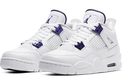 Sneakers Release Jordan 4 Retro Metallic Purple Whitecourt Purple