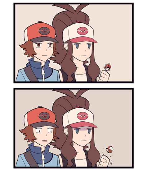Hilda And Hilbert Pokemon And 2 More Drawn By Jaho Danbooru