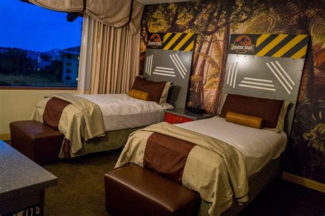 Hands Up If You Want To Stay In These Jurassic Park Rooms At Universals Royal Pacific Resort
