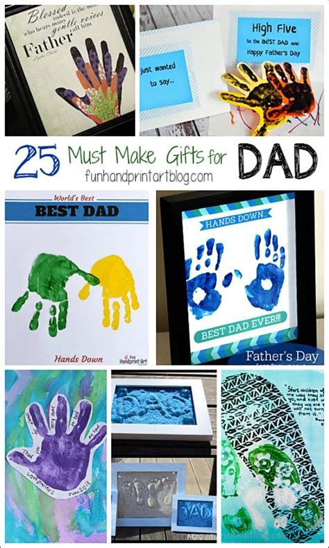 25 Must Make Handprint Crafts For Fathers Day Fun Handprint Art
