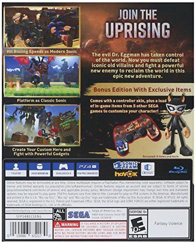 Sonic Forces Bonus Edition Playstation 4 Pricepulse