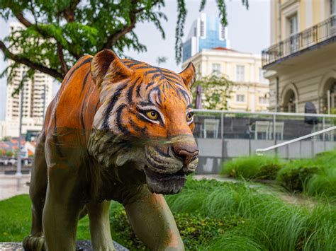 WWF Singapore Partners Sothebys To Auction Life Sized Tiger Sculptures
