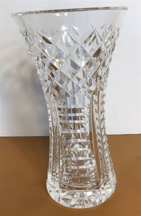 Vintage Waterford Crystal Vase Beautiful Crystal Flared Top 4 Etsy