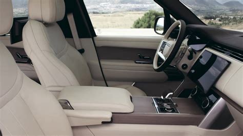 2022 New Range Rover Interior Design In Perlino Youtube