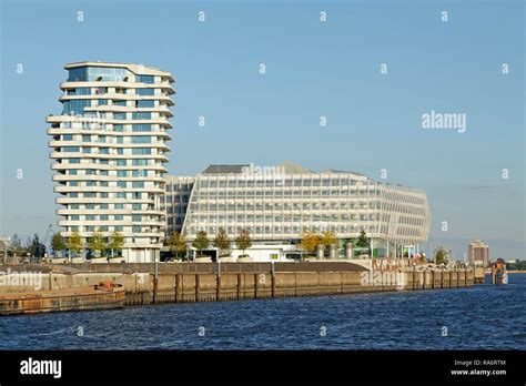 Marco Polo Tower And The Unilever House Hafencity Hamburg Hamburg