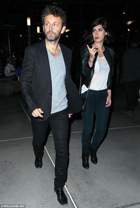 Michael Sheen Heads To The Worlds End Premiere With Masters Of Sex Co Star Lizzy Caplan Daily