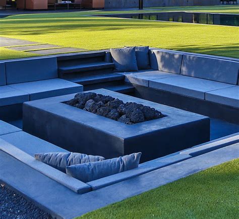 Backyard Design Idea Create A Sunken Fire Pit For