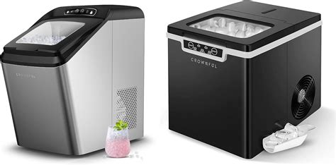 Crownful Nugget Ice Maker Countertop And Crownful Ice Maker