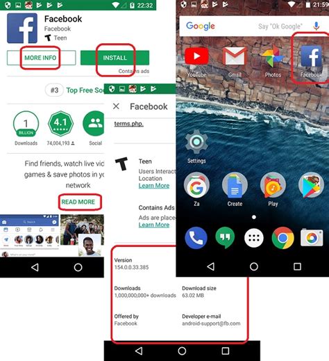 Download And Install Facebook For Android