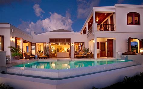 Luxury Life Design Island Views Caribbean Villa Excellent Design