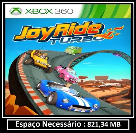 Joy Ride Turbo Mídia Digital Xbox 360 Parcelamento Sem Juros