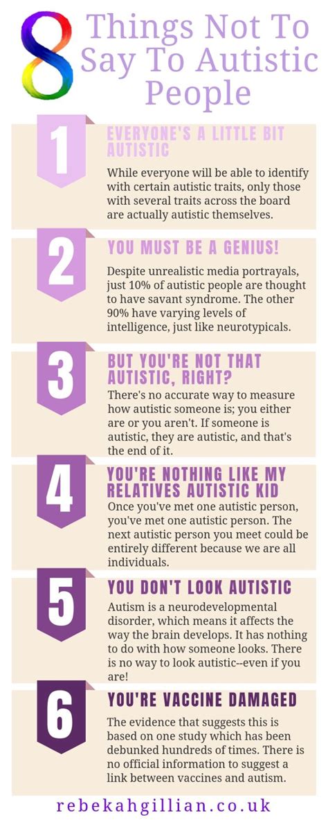 8 things not to say to autistic people