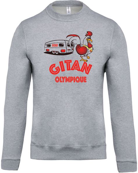 Découvrez Le Sweat Graphik Gitan Olympique Ffse Par Akka Sports