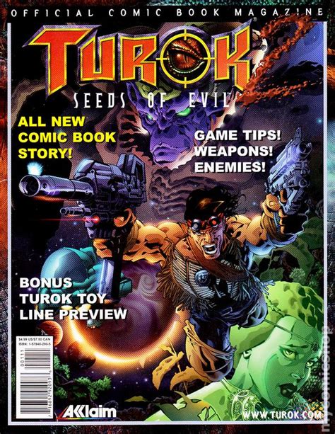 Turok Official Comic Book Magazine Comic Books