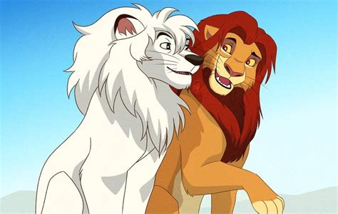 Simba And Kimba By Sasamaru Lion Kimba The White Lion Lion King