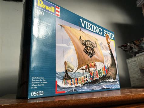 Revell Viking Ship Model Kit 150 Scale Boat 05403 2020314322