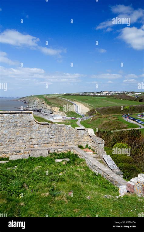 Dunraven Bay Southerndown Glamorgan Heritage Coast Vale Of Stock