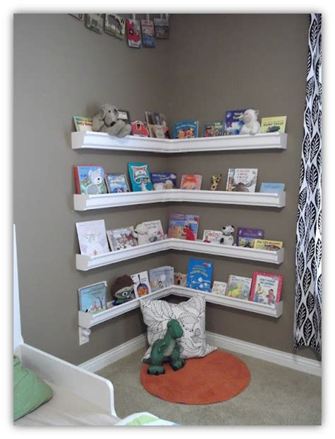 Crafty Kate Nursery Bookshelves