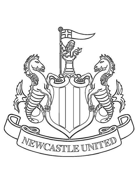 Dibujos Para Colorear Newcastle United Football Club Dibujosparaimprimir Es